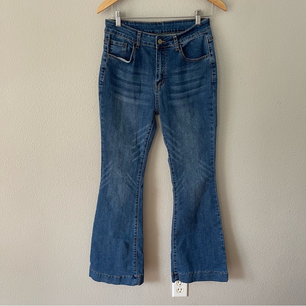 KUNMI Stretch High Waist Bootcut Jeans Size 10